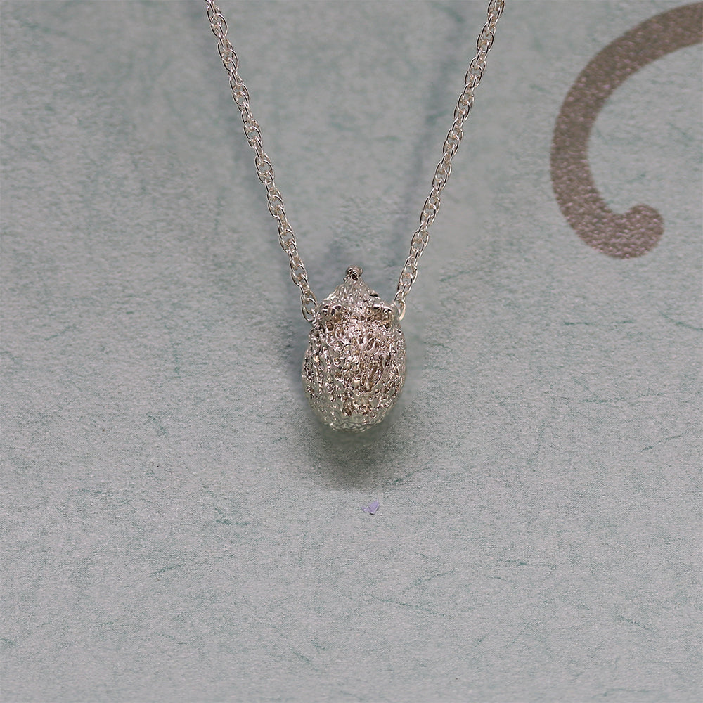 Hedgehog Silver necklace