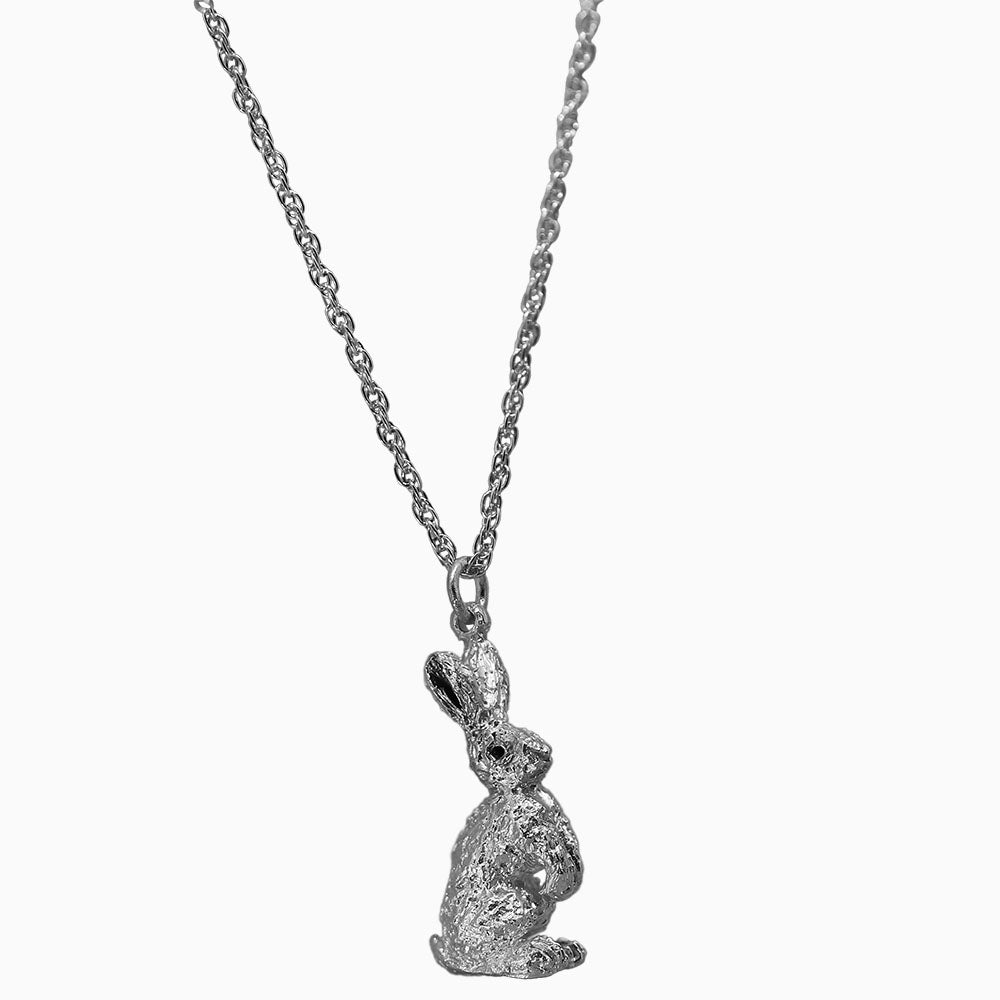 Bunny necklace Sterling Silver