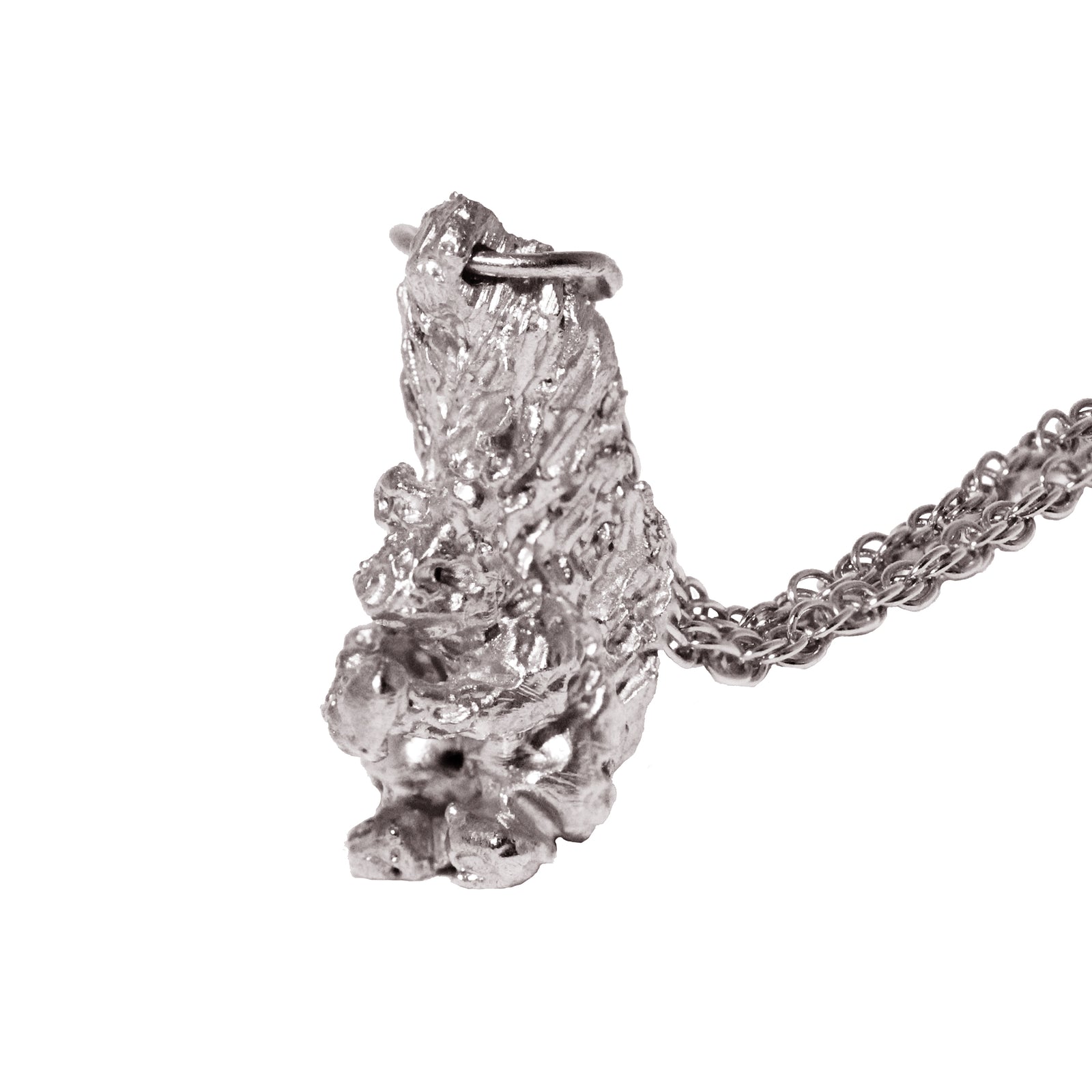 Rose Gold Squirrel necklace